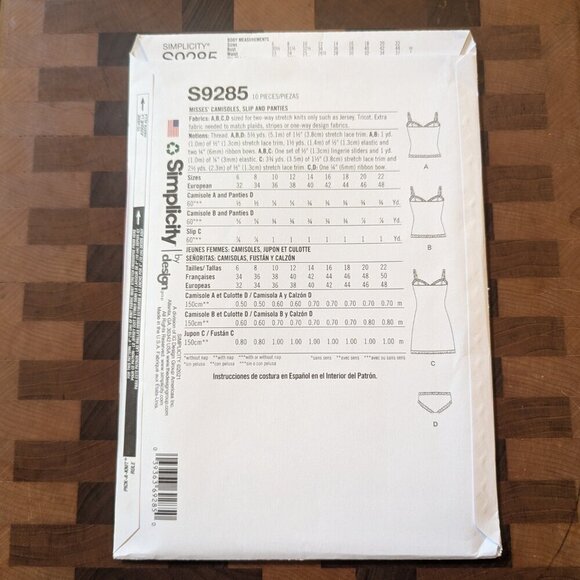 Simplicity 9285 - Uncut - Patterns by Gertie - Sizes 14-22 - Picture 2 of 4